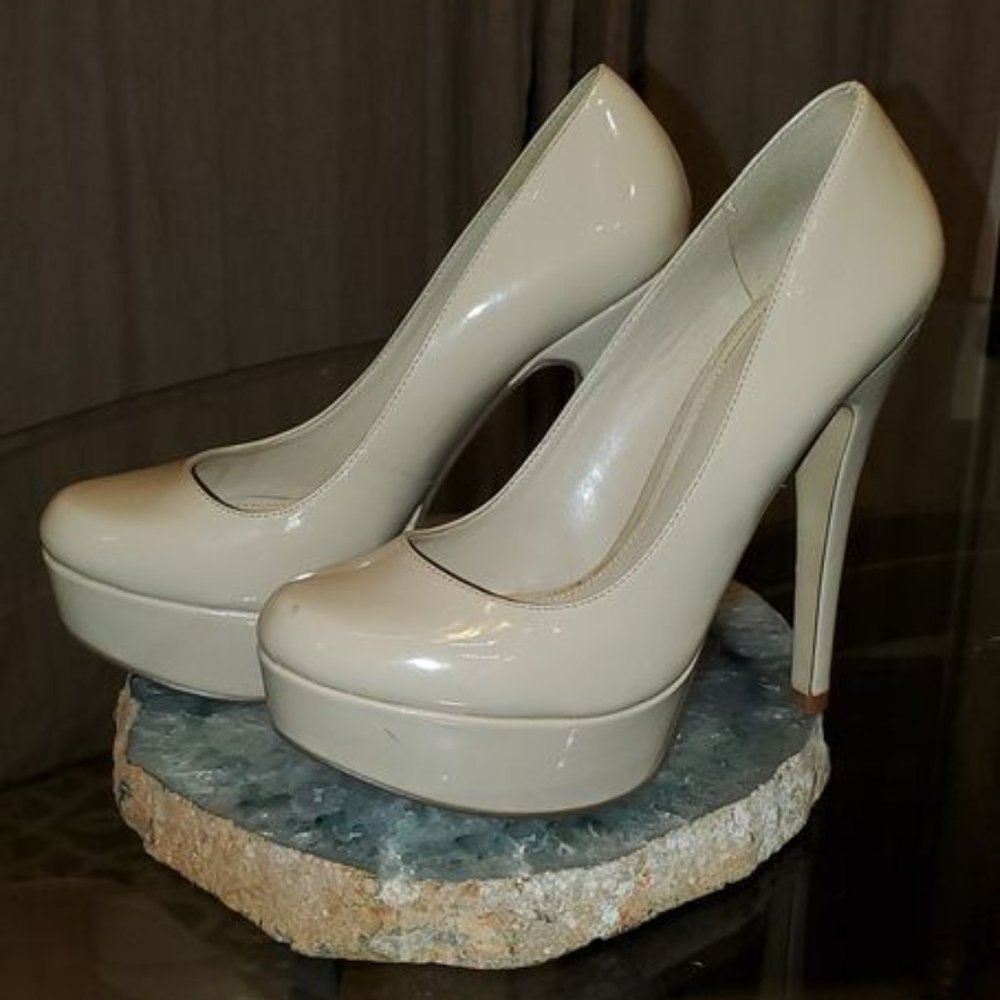 Aldo Patent Leather Platform Pumps